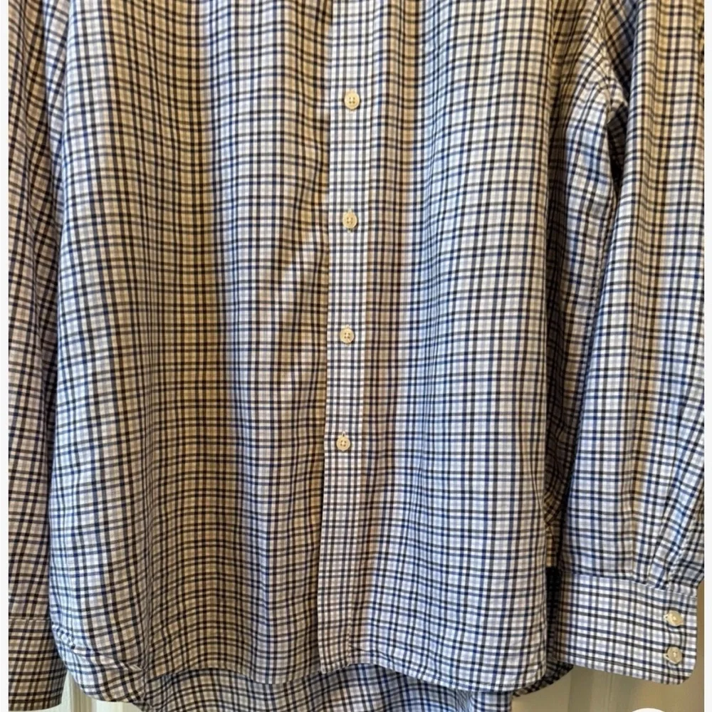 CHARLES TYRWHITT Men’s Cotton Blend Button Front Shirt-17/37 - Picture 5 of 5